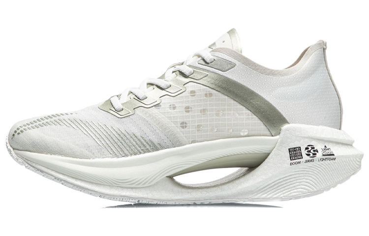 Li Ning Shadow Essential Fabric Cushioning Slip Resistant Abrasion Resistant Breathable Lightweight Rebound Low top