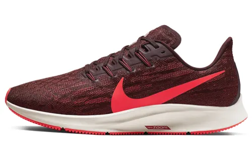 Nike Pegasus 36 Pegasus 36 casual and comfortable shock-absorbing anti-slip support low-top air cushion marathon running shoes men's red