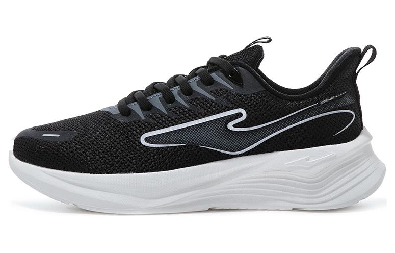 Erke Comfortable Cushioning Abrasion Resistant Cushioning, Wear Resistant Low top Running Shoes Women’s Black Gray