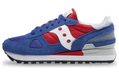 Saucony Shadow Original Slip Resistant And Breathable Low top Running Shoes Men's Blue