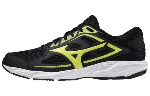 Mizuno Spark 7 Lace Up Textile, Synthetic Leather Slip Resistant, Abrasion Resistant, Breathable Low top Running Shoes