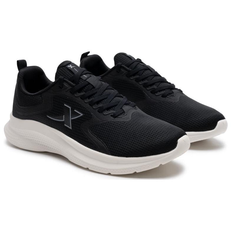 XTEP Cushioning Slip Resistant Low top Casual Running Shoes Men’s Black