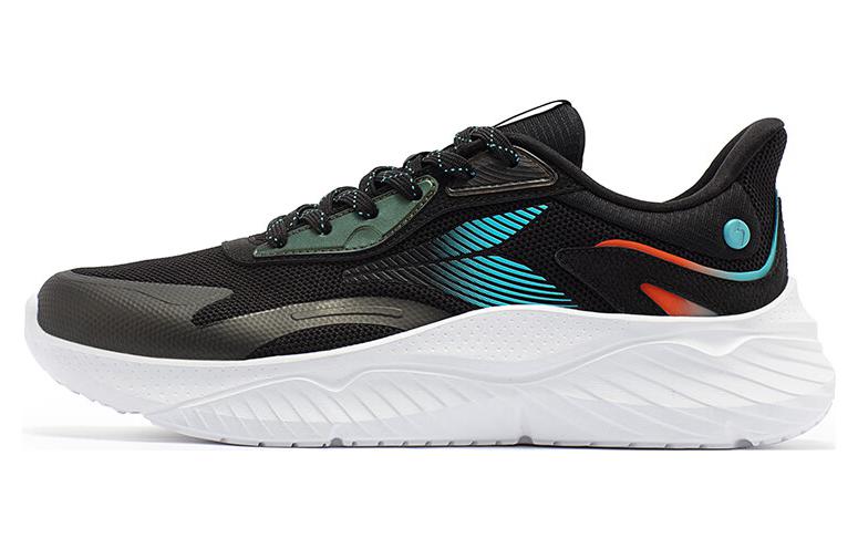 361° Slip Resistant Abrasion Resistant Low top Running Shoes Men’s Black Blue