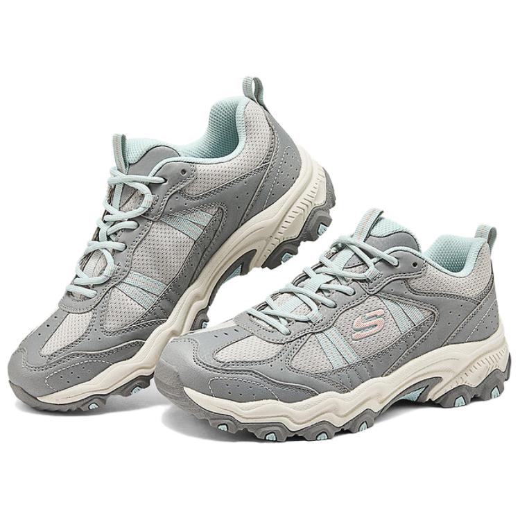 Skechers Stamina At Abrasion Resistant Support Breathable Low top Chunky Sneakers Women’s Gray