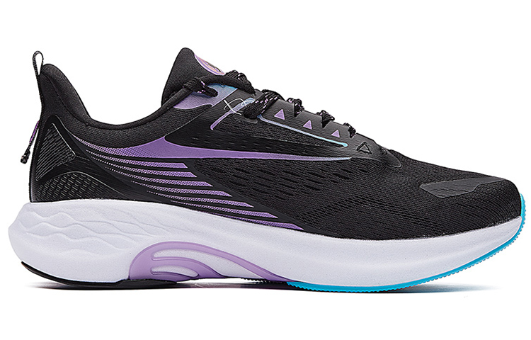 361° Flying Wing 2 Breathable And Wear resistant Low top Running Shoes Women’s Black Purple