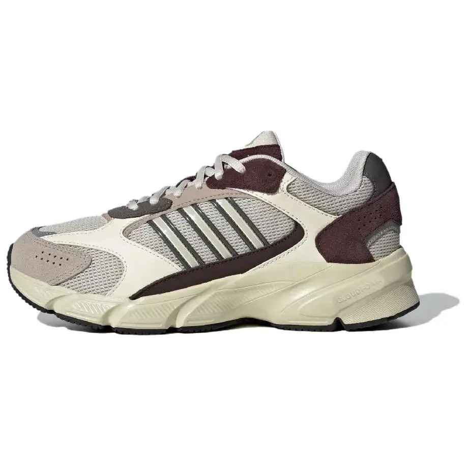 Adidas CRAZYCHAOS 2000 Slip Resistant Abrasion Resistant Low top Chunky Sneakers Women's Brown