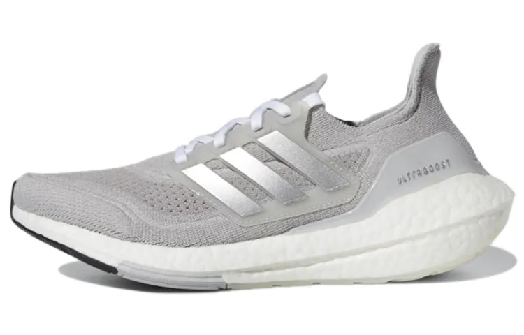 UltraBoost 21 Wmns Adidas 'Grey Silver Metallic' Women's