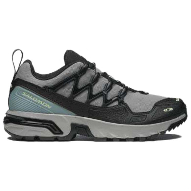 SALOMON ACS+ Cushioning Slip Resistant Abrasion Resistant Low top Outdoor Shoes Unisex Gray Black