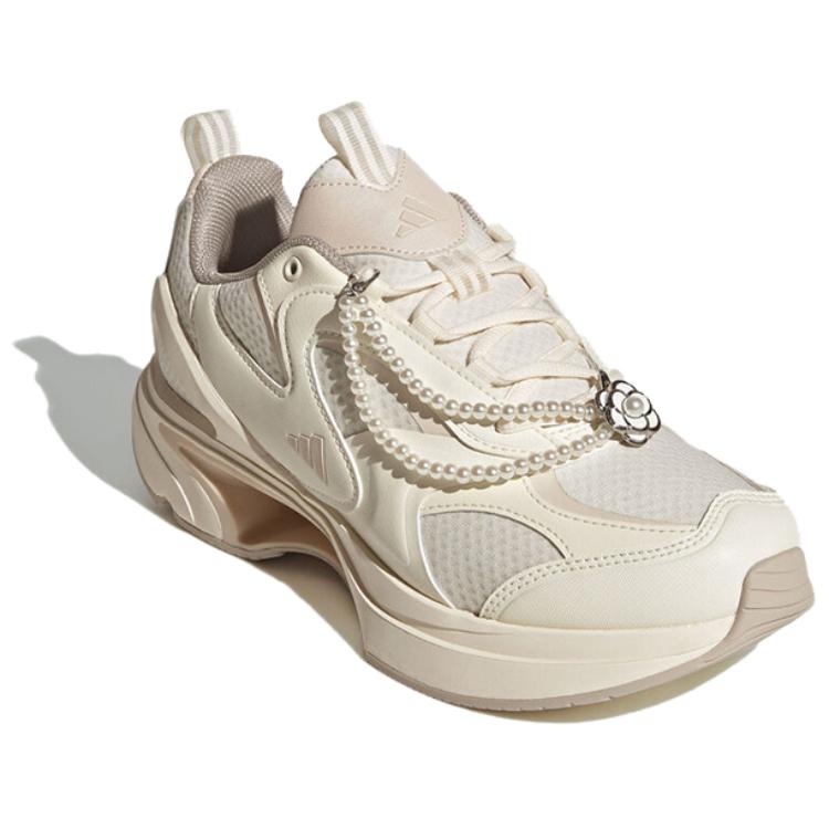 Adidas SWANNER Abrasion Resistant Low top Running Shoes Women’s Beige