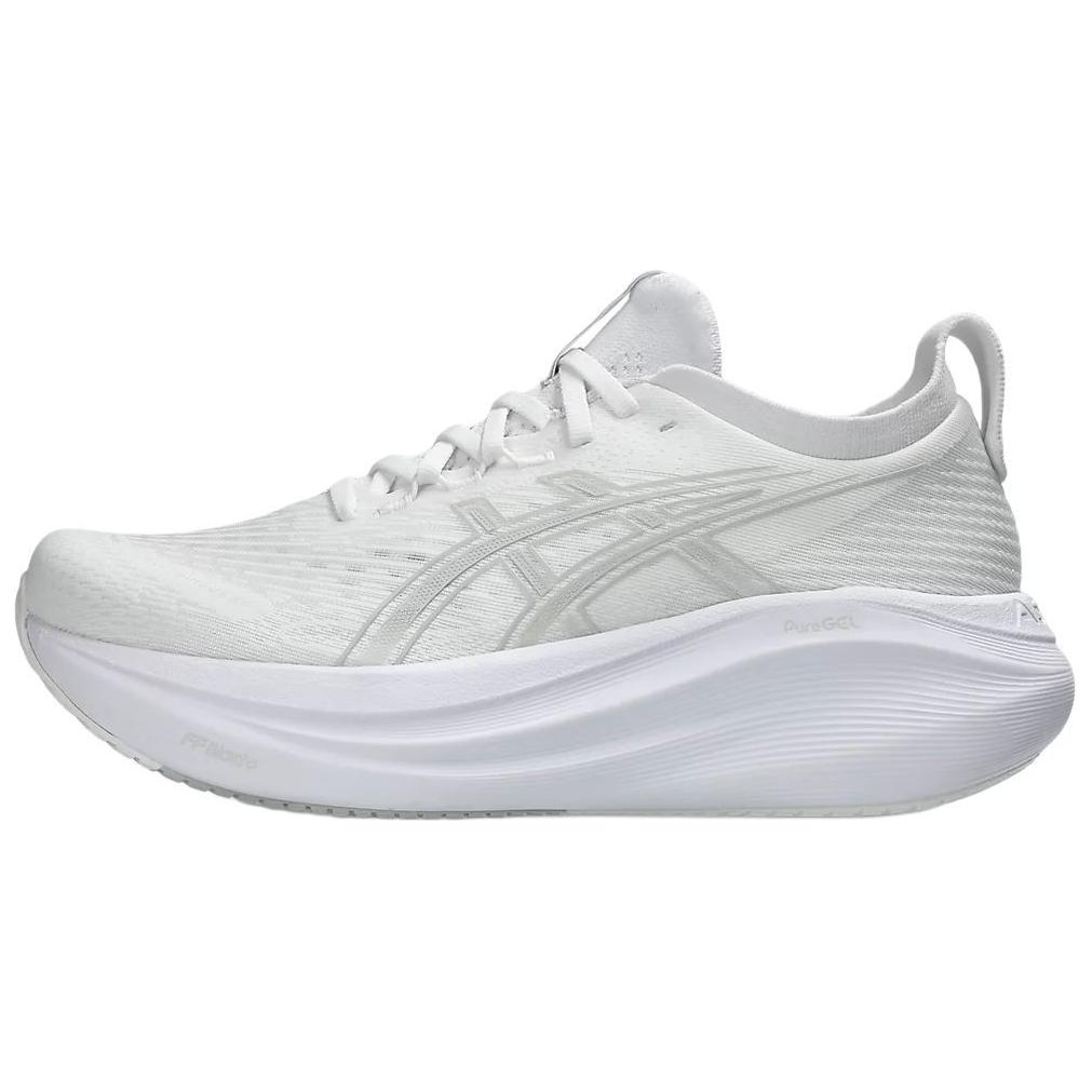ASICS Gel Nimbus 27 White Glacier Grey Women’s