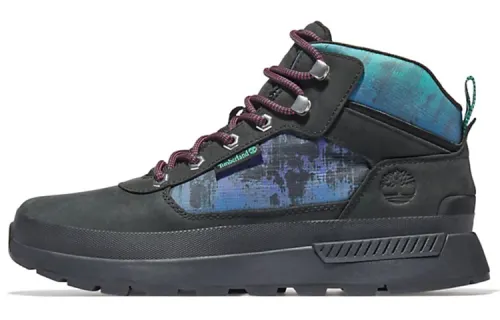 Timberland Field Trekker Chukka Abrasion Resistant Short Outdoor Boots Black Blue