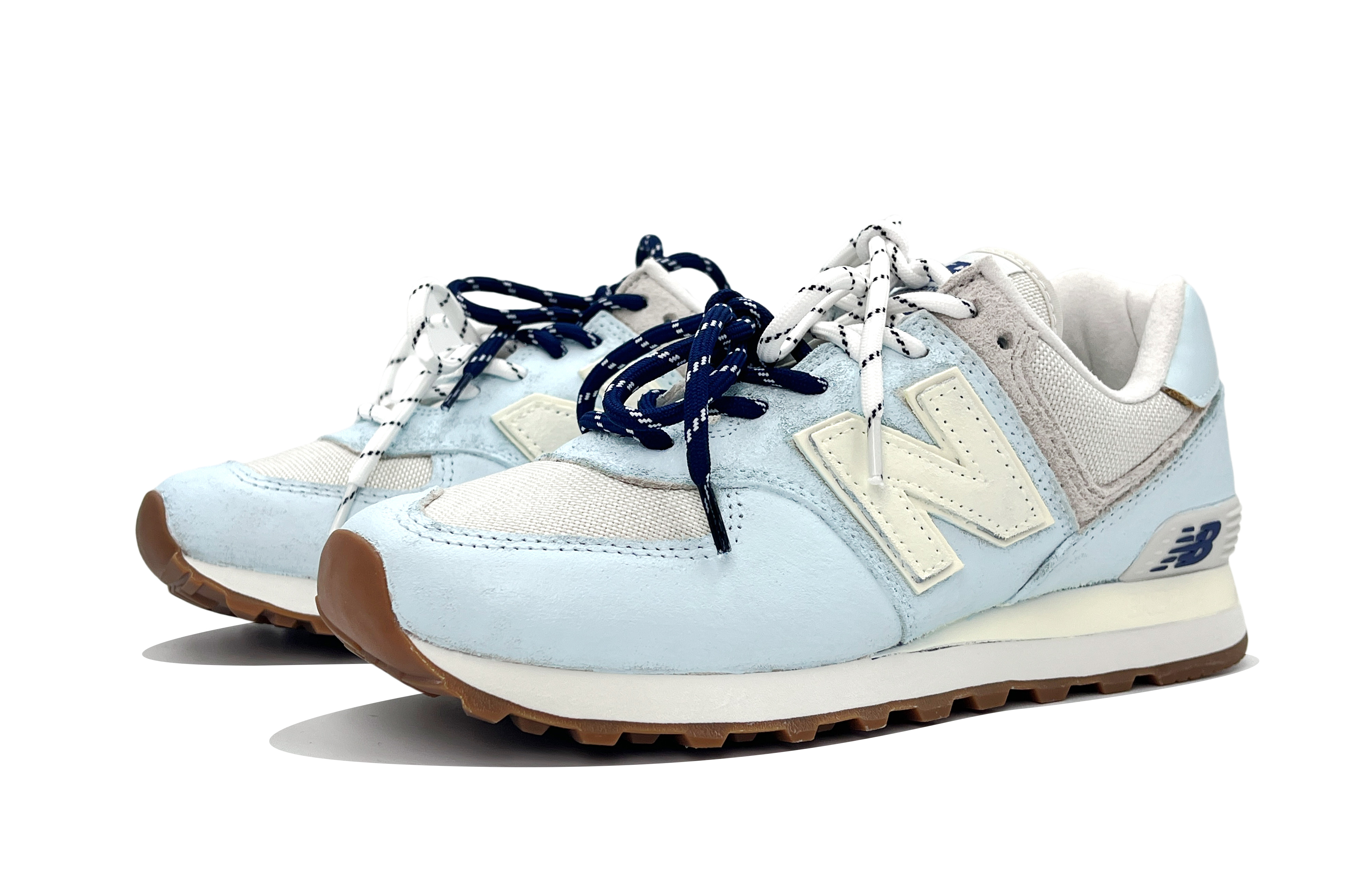 New Balance NB 574 Abrasion Resistant Abrasion Resistant Low top Running Shoes Unisex Blue