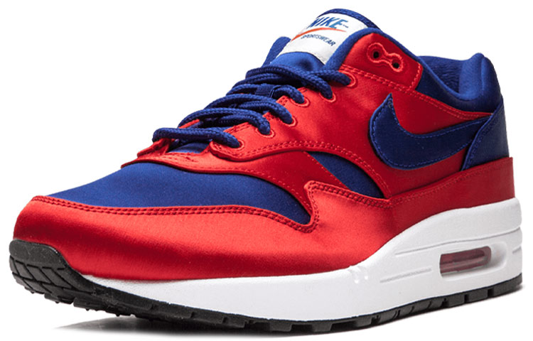 Унисекс кроссовки Nike Air Max 1 Stain Pack (красно-синие) — фото 2