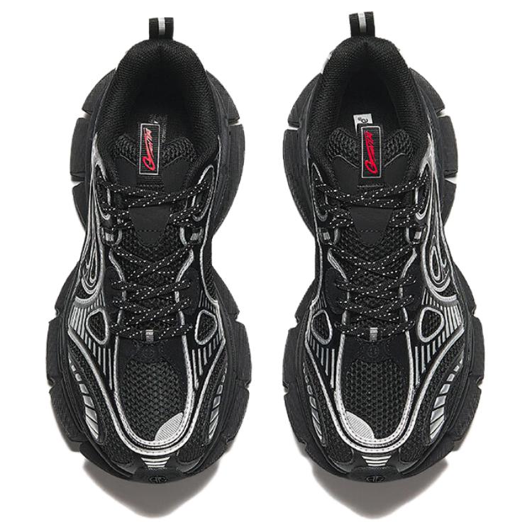 Anta Champion Series AG G01 Slip Resistant Abrasion Resistant Low top Casual Shoes Men’s Black Silver