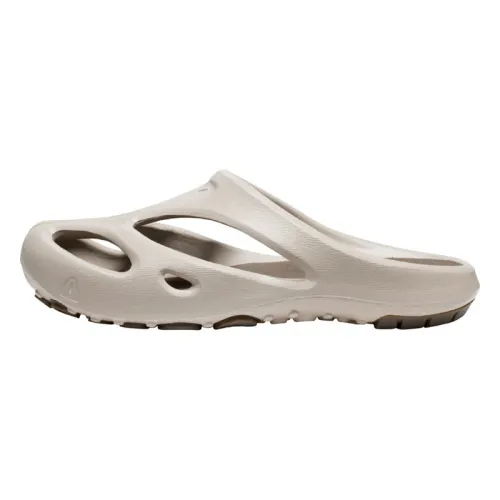 Keen Shanti Comfortable Closed Toe Slippers Men's Khaki