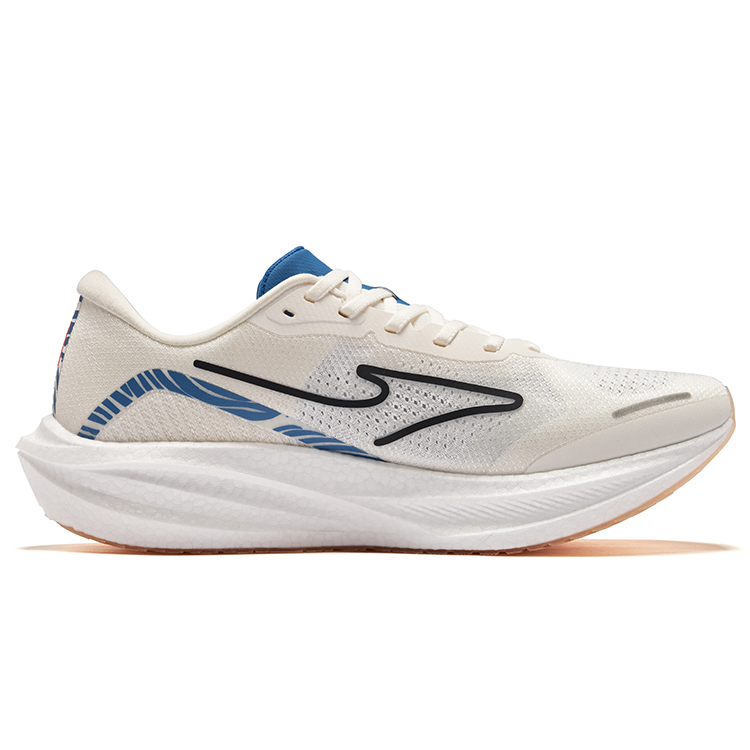 Erke Dust 3.0 Qi Technology Cushioning Rebound Low top Training Sprint Racing Running Shoes Men’s Ocean Silk Colorway