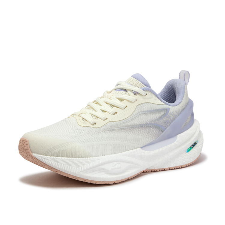 361° Surge CQT 2.0 Fabric Low top Casual Running Shoes Women’s White Purple