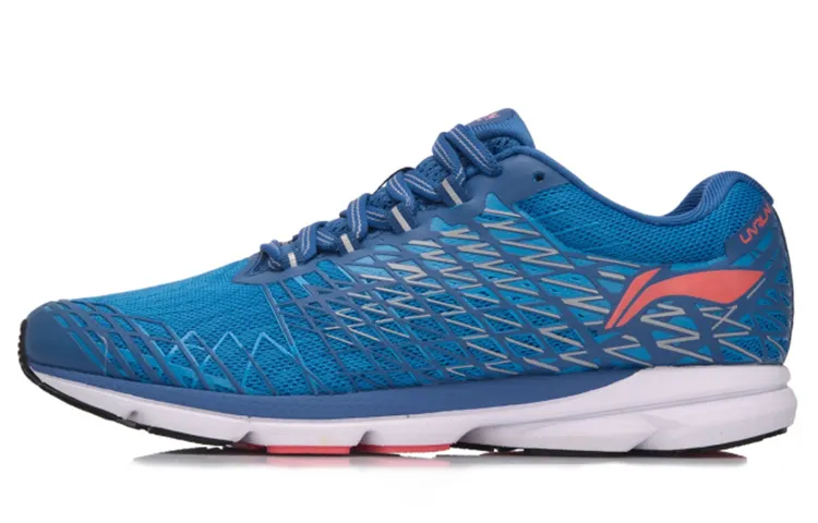 Li Ning Running Shoes Women's Low Top Blue/Red