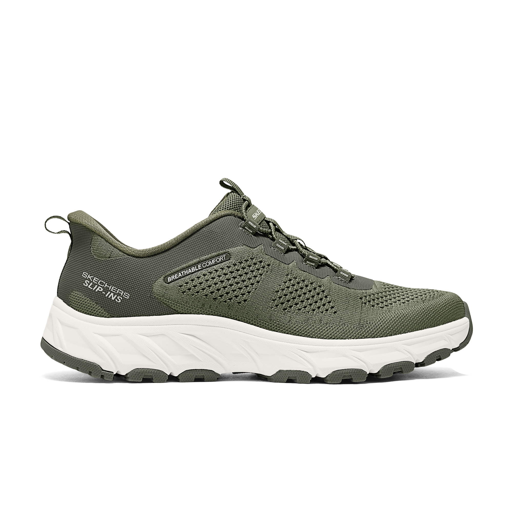 Skechers Hillcrest 2.0 Abrasion Resistant Low top Outdoor Shoes Men’s Olive Green