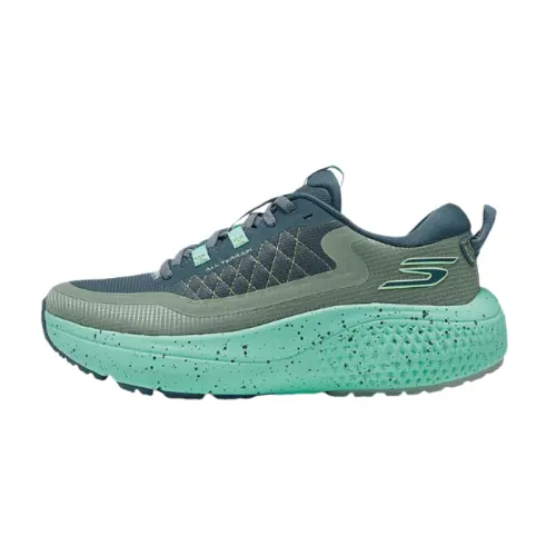Skechers Women's GO Cushioning Rebound Low top Running Shoes Women's Light Green