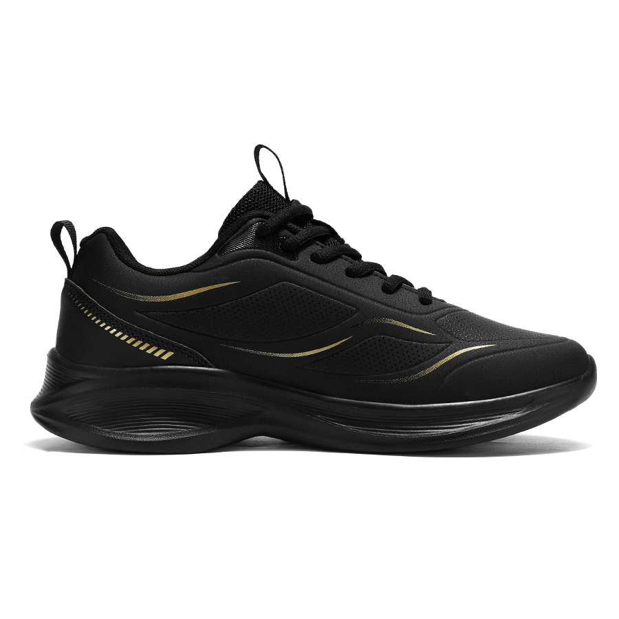 Binary Low top Casual Running Shoes Men’s Black Gold