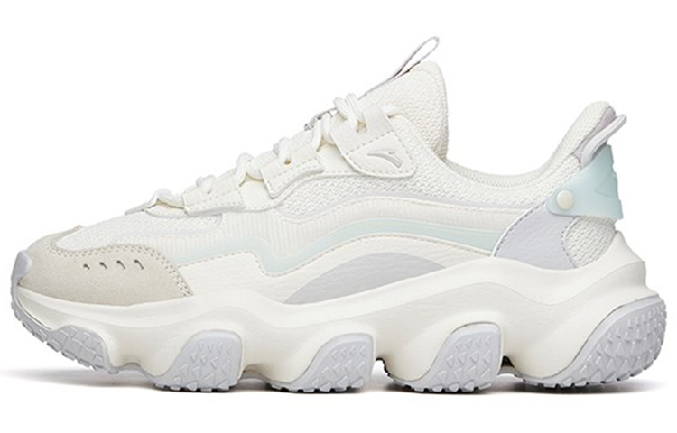 Anta Life Collection Zhou White 2.0 Cushioning Slip Resistant Cushioning Slip Resistant Low top Chunky Sneakers Women's