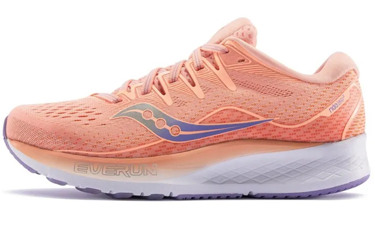 Saucony Ride ISO2 Low top Running Shoes Women's Peach Red