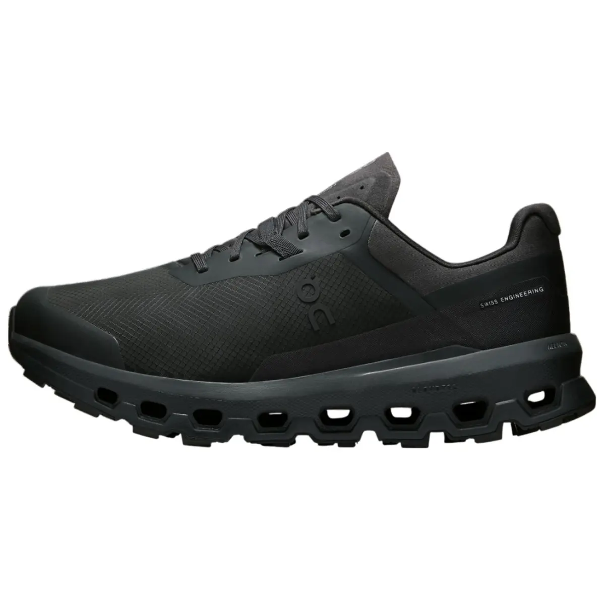 On Cloudvista 2 Cushioning Slip Resistant Abrasion Resistant Breathable Low top Trail Running Shoes Men's Black
