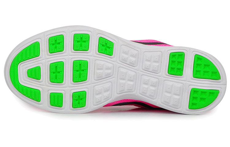 Женские кроссовки Nike LunarTempo 2 (розовый) — Розовый / зелёный — фото 6