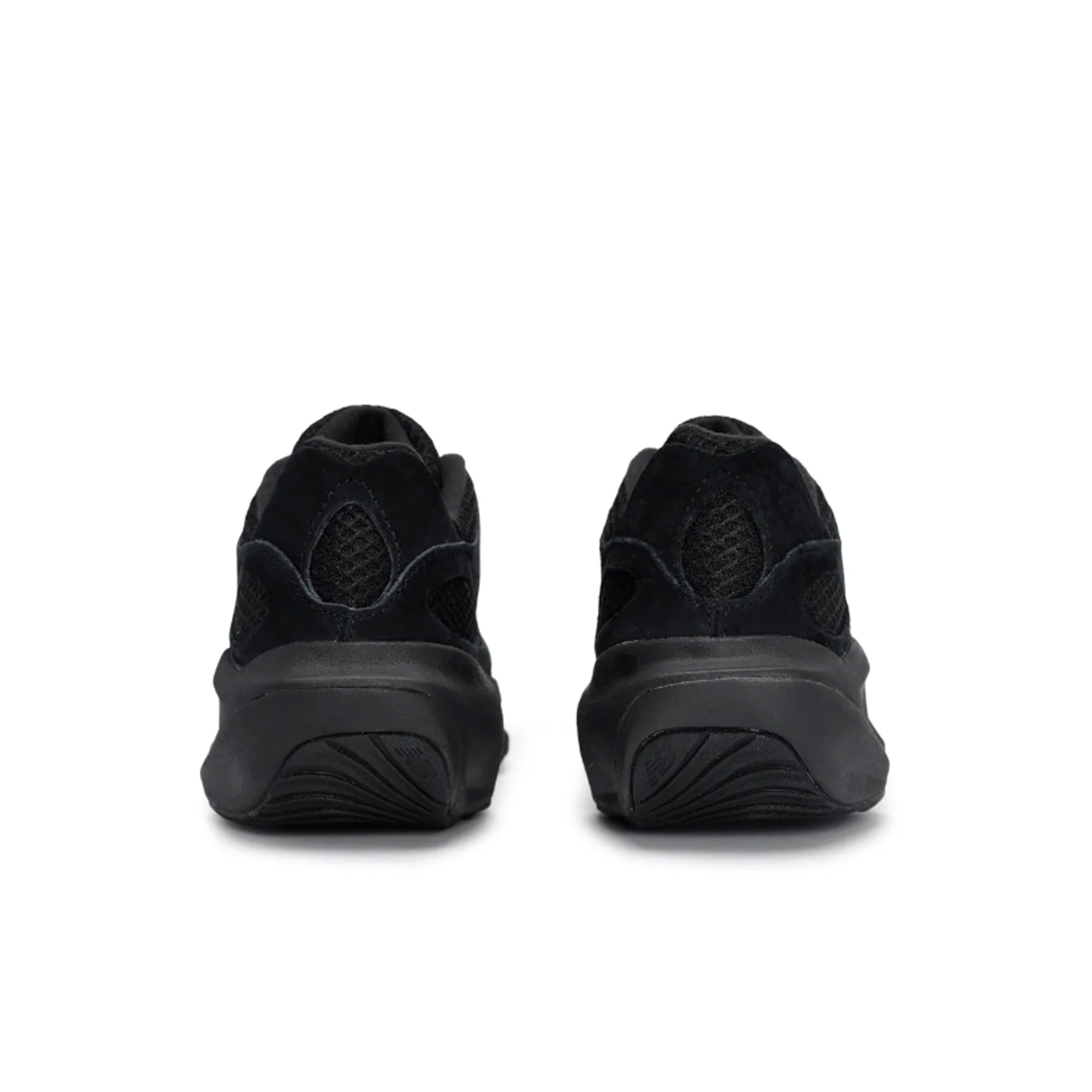 New Balance Warped Runner Slip Resistant Abrasion Resistant Low top Casual Running Shoes Unisex Black White