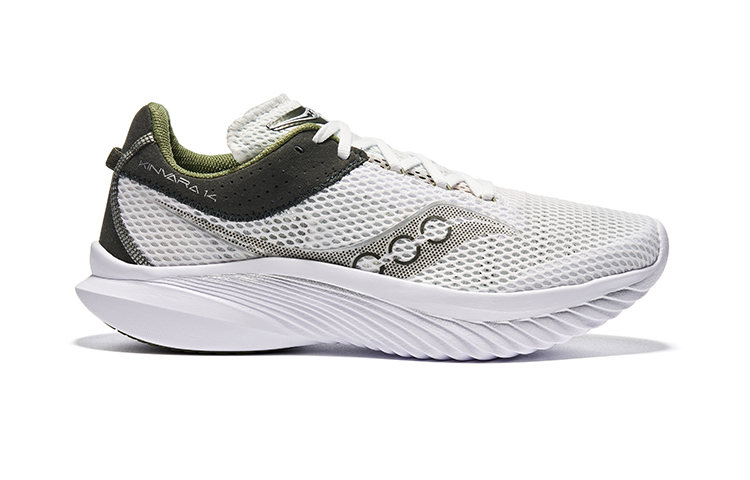 Saucony Kinvara Elite 14 Cushioning Low top Running Shoes Men’s White Green