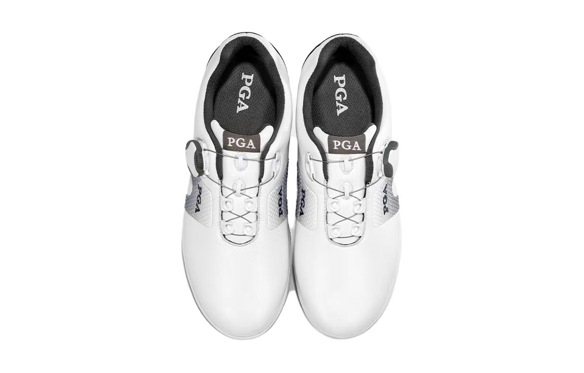 PGA Waterproof Cushioning, Wear Resistant Low top Golf Shoes Kids White