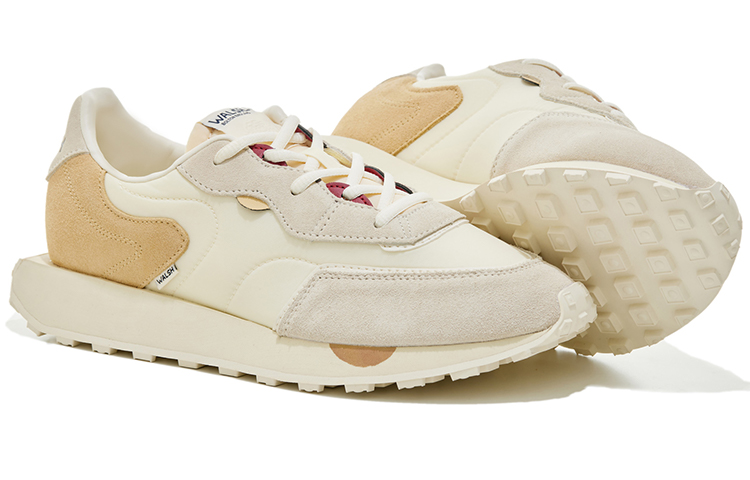 Norman Walsh Cushioning Slip Resistant Abrasion Resistant Low top Running Shoes Unisex Beige