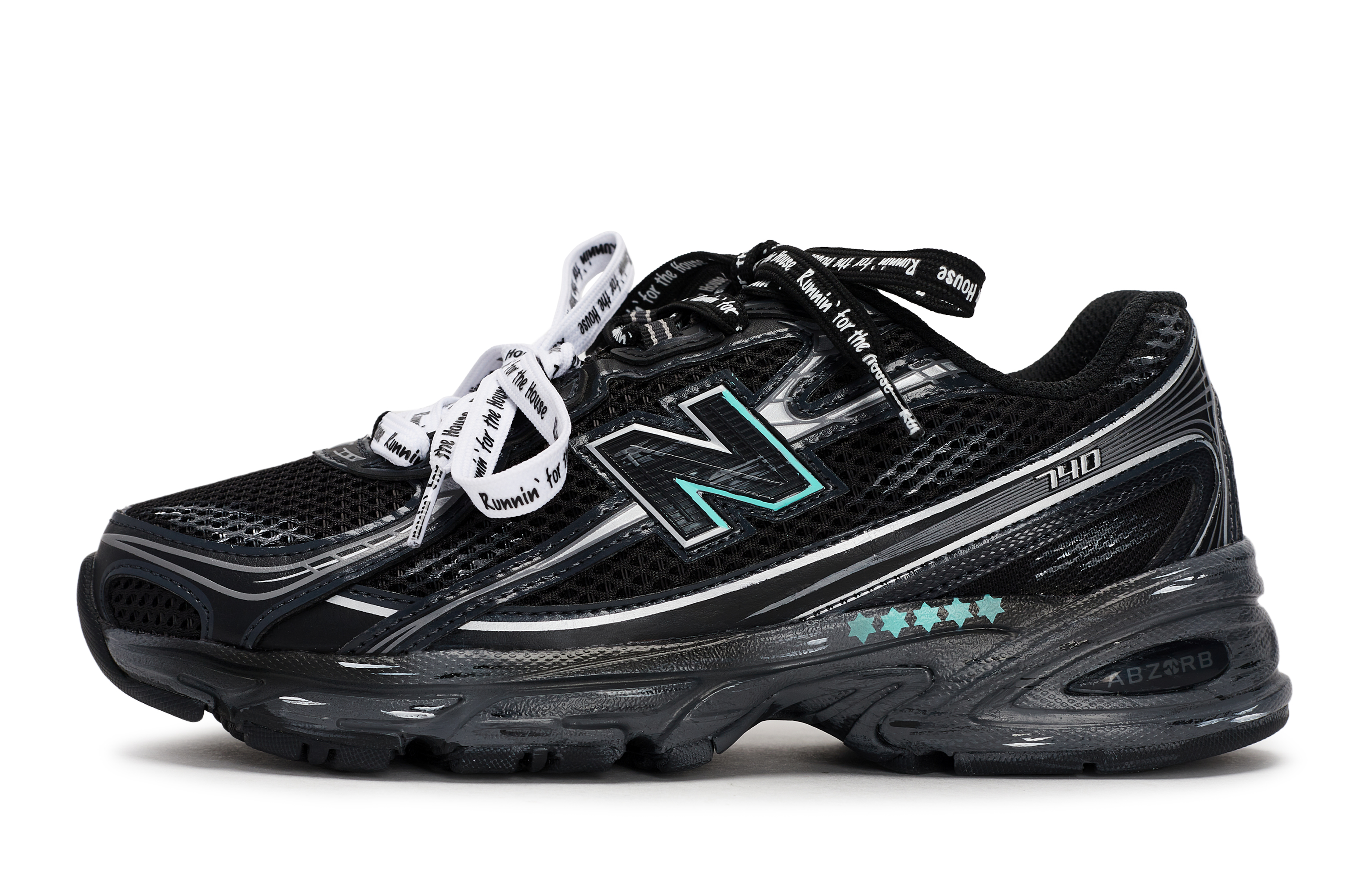 New Balance NB 740 Slip Resistant Abrasion Resistant Slip Resistant Abrasion Resistant Low top Running Shoes Unisex