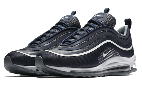 Кроссовки Nike Air Max 97 Ultra 17 Midnight Navy (черные) — Чёрный — фото 3