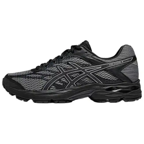 ASICS Gel Flux 4 Textile, Synthetic Leather Abrasion Resistant Breathable Rebound Low top Physical Fitness Test & Exam