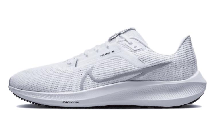 Nike Air Zoom Pegasus 40 Marathon Low-top Casual Training Running Shoes Men's White
