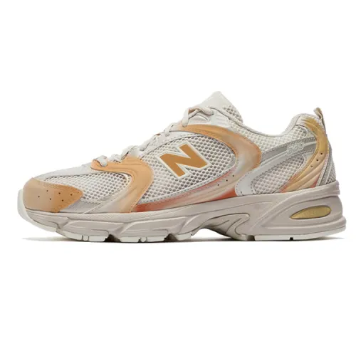 New Balance NB 530 Slip Resistant, Abrasion Resistant, Breathable Low top Running Shoes Unisex Milk Tea