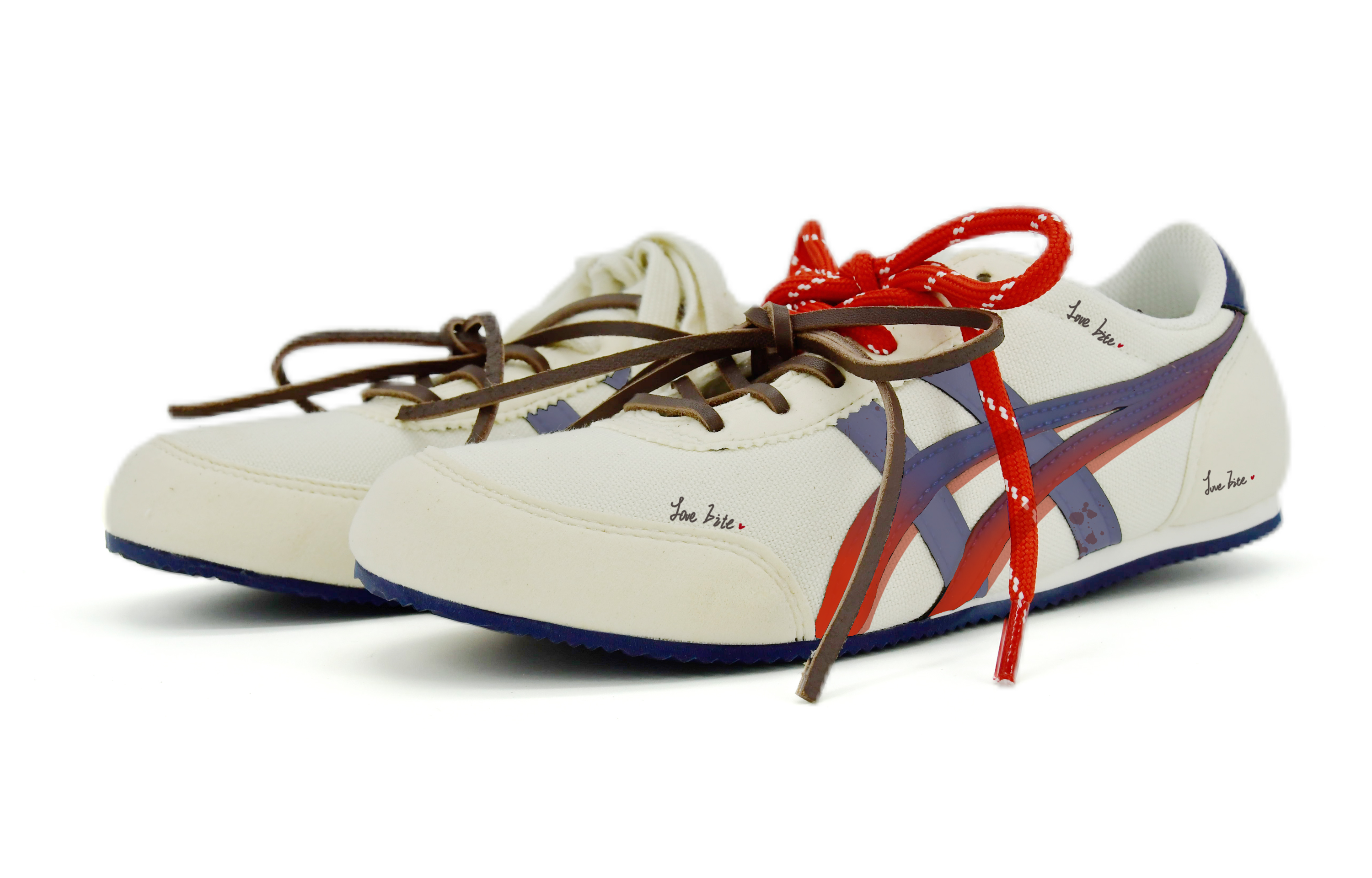 Onitsuka Tiger Track Trainer Low top Running Shoes Unisex Red