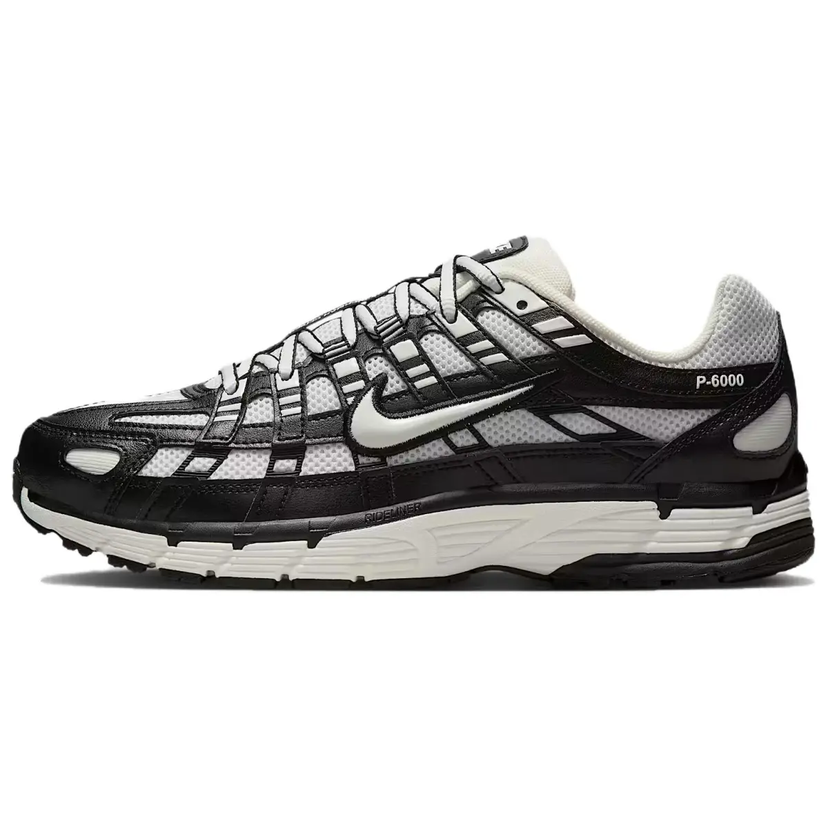 Nike P 6000 Breathable Low top Casual Running Shoes Women's Silver Blue