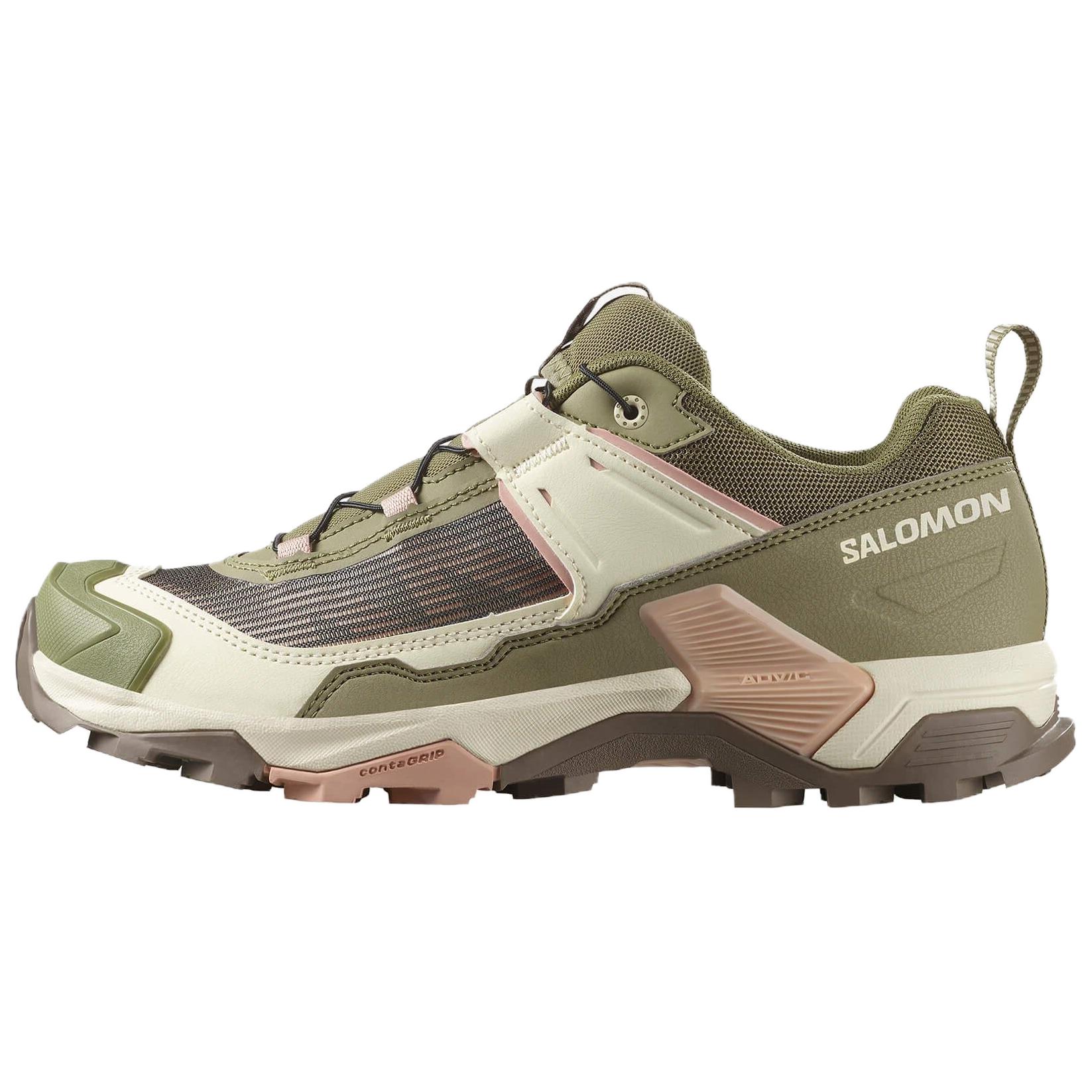 SALOMON Slip Resistant Abrasion Resistant Slip Resistant Abrasion Resistant Low top Outdoor Shoes Women’s Green