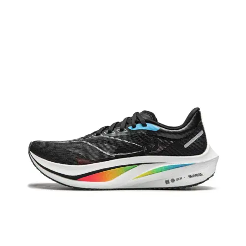 Li Ning Feidian 4 Challenger Running Shoes Men's Low Top Black