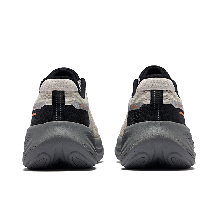 Erke Low top Sprint Running Shoes Men’s Pumice Gray Jet Black