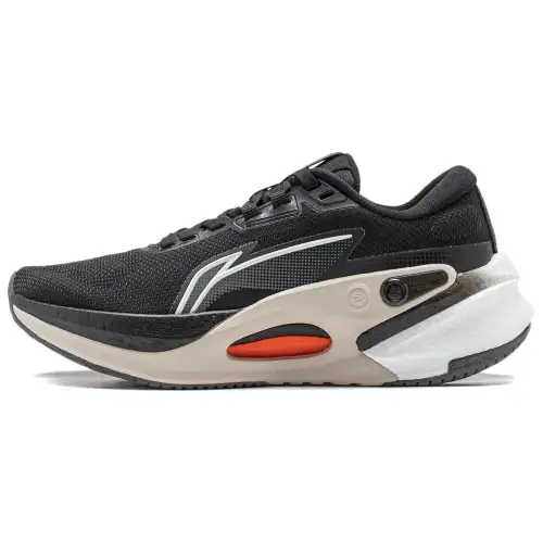 Li Ning Furious Rider 7.0 V2 Wear resistant, Non slip And Breathable Low top Casual Running Shoes Women's Black