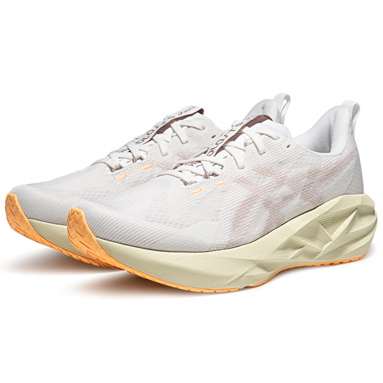 ASICS NOVABLAST 5 Mesh Low top FLYTEFOAM BLAST PLUS Running Shoes Men’s White Pink Purple
