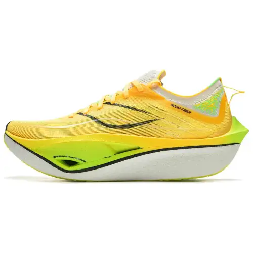 Li Ning Feidian 4 Ultra Running Shoes Unisex Low Top Yellow Green
