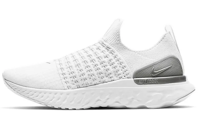 Nike React Phantom Run Flyknit 2 White Pure Platinum Women's