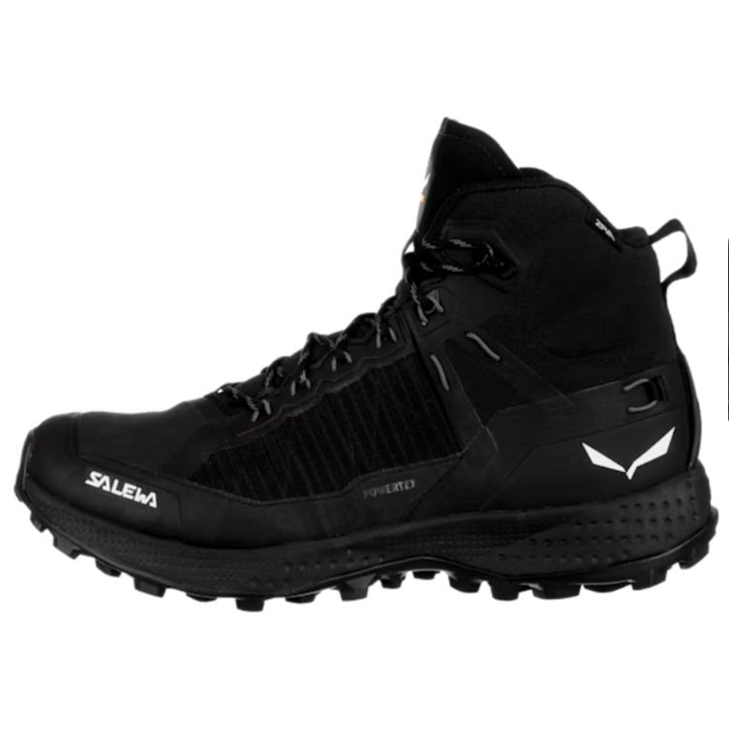 SALEWA PEDROC PRO POWERTEX Waterproof And Wear resistant High top Outdoor Boots Women's Black