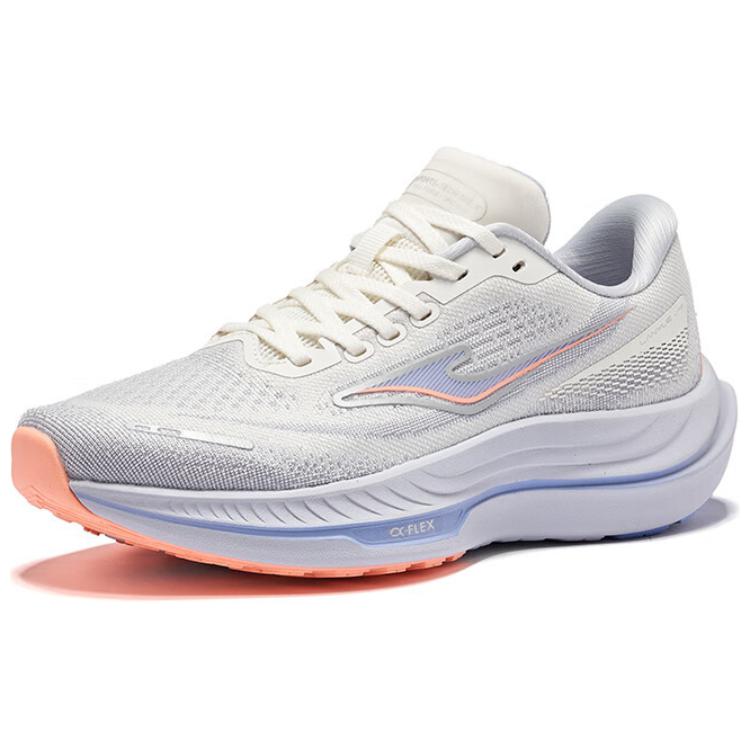 Erke Slip Resistant Abrasion Resistant Low top Casual Running Shoes Women’s White Purple