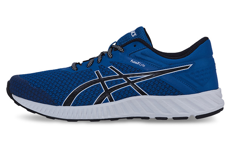 Asics Fuzex Lyte 2 Comfortable Textile, Synthetic Leather Abrasion Resistant Breathable Low top Running Shoes Men's